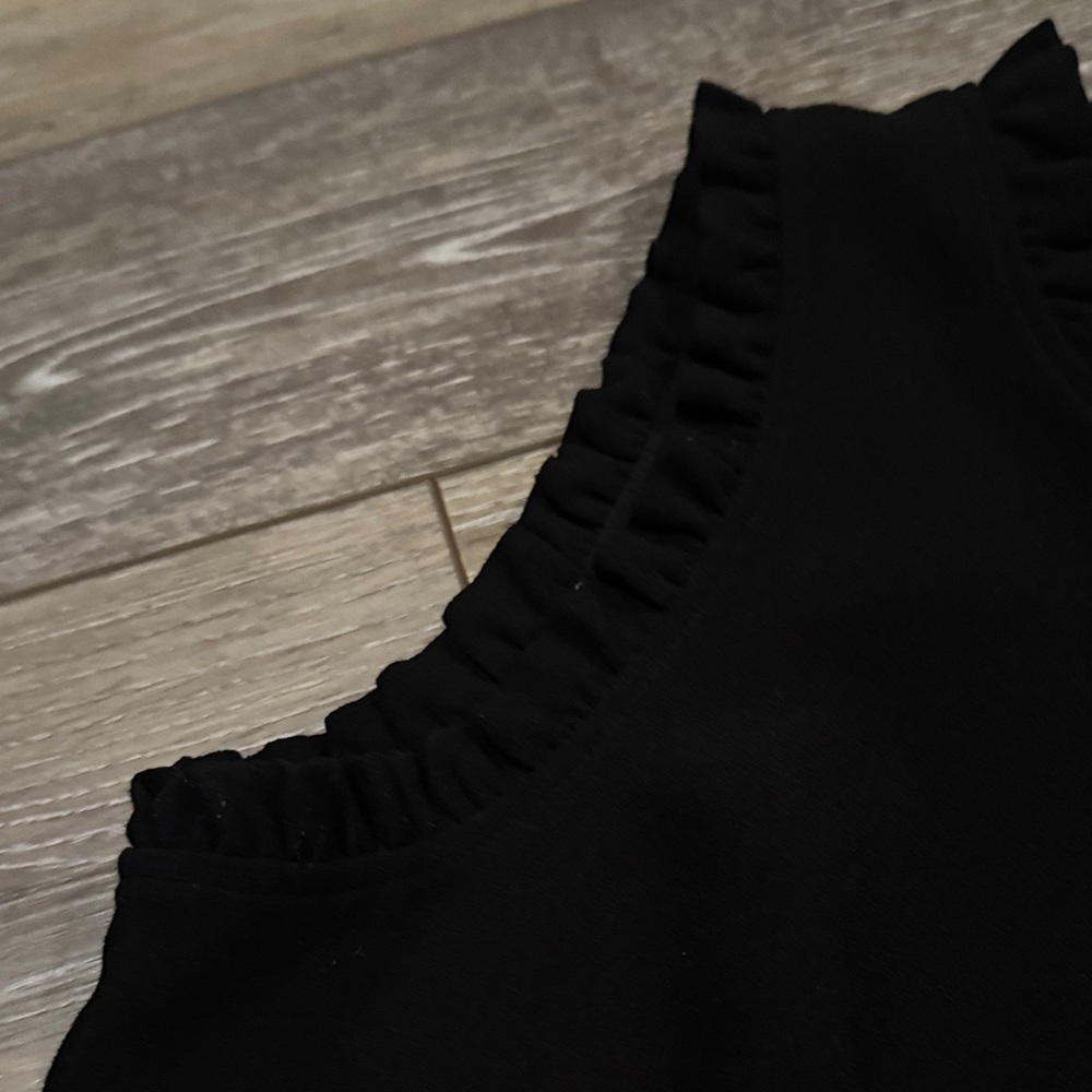 LOFT Black Sleeveless Kids Dress - Picture 3 of 4